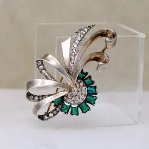 Jaunty Retro Corsage Brooch from Boucher
