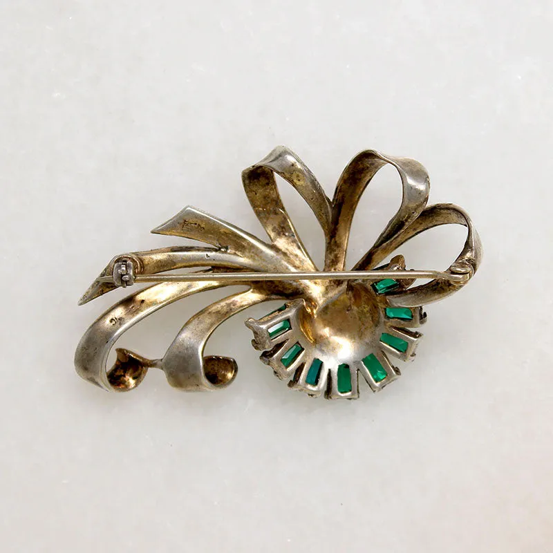 Jaunty Retro Corsage Brooch from Boucher