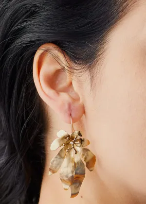 Julie Cohn | Morning Flower Bronze Earring