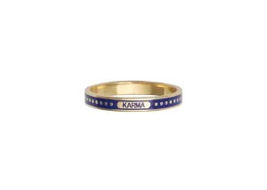 Karma : Thin Champleve Enamel Band