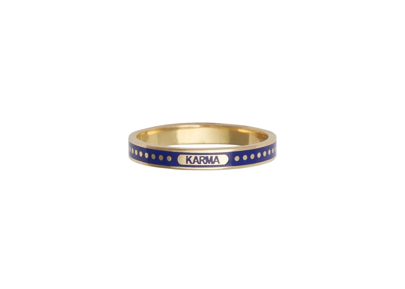 Karma : Thin Champleve Enamel Band