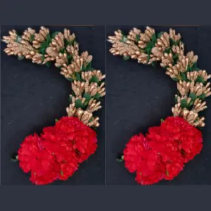 Kavya's Kreation Designer Floral Hair Brooch Combo