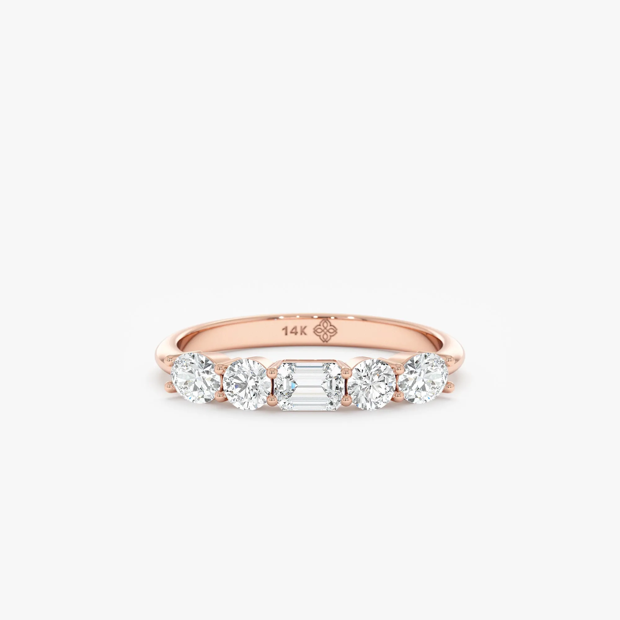 Lab-Grown Diamond Wedding Band, Nori