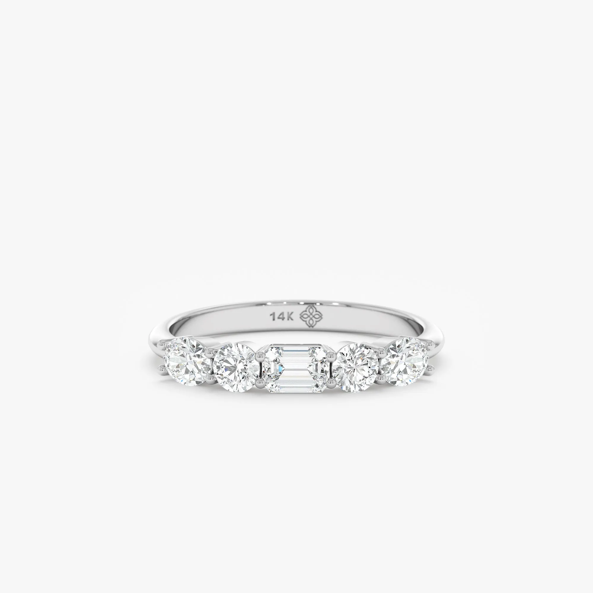 Lab-Grown Diamond Wedding Band, Nori