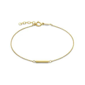 Le Marais Rosalie 14 karat gold bracelet with rod
