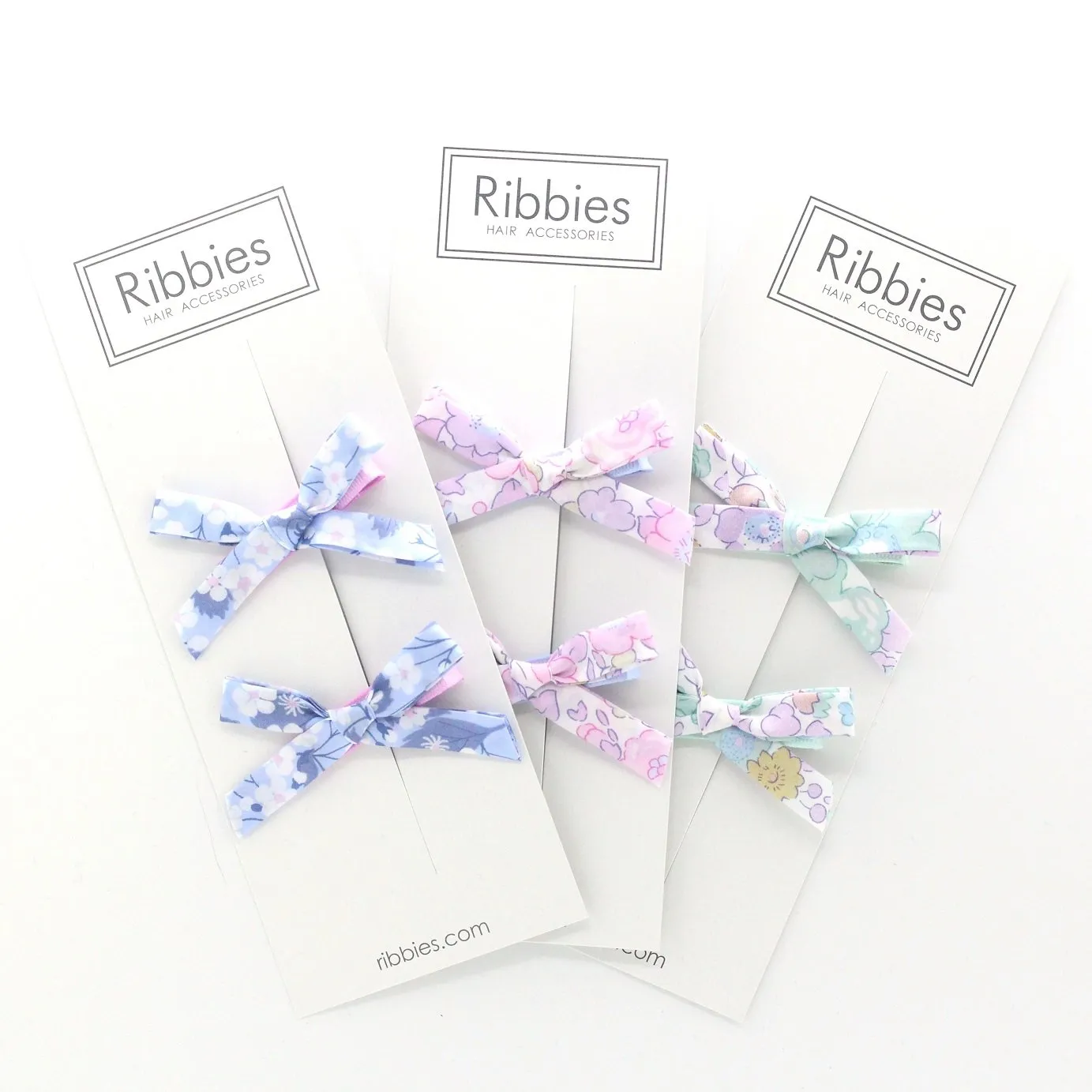 Liberty of London Schoolgirl Bows - Mitsi Blue
