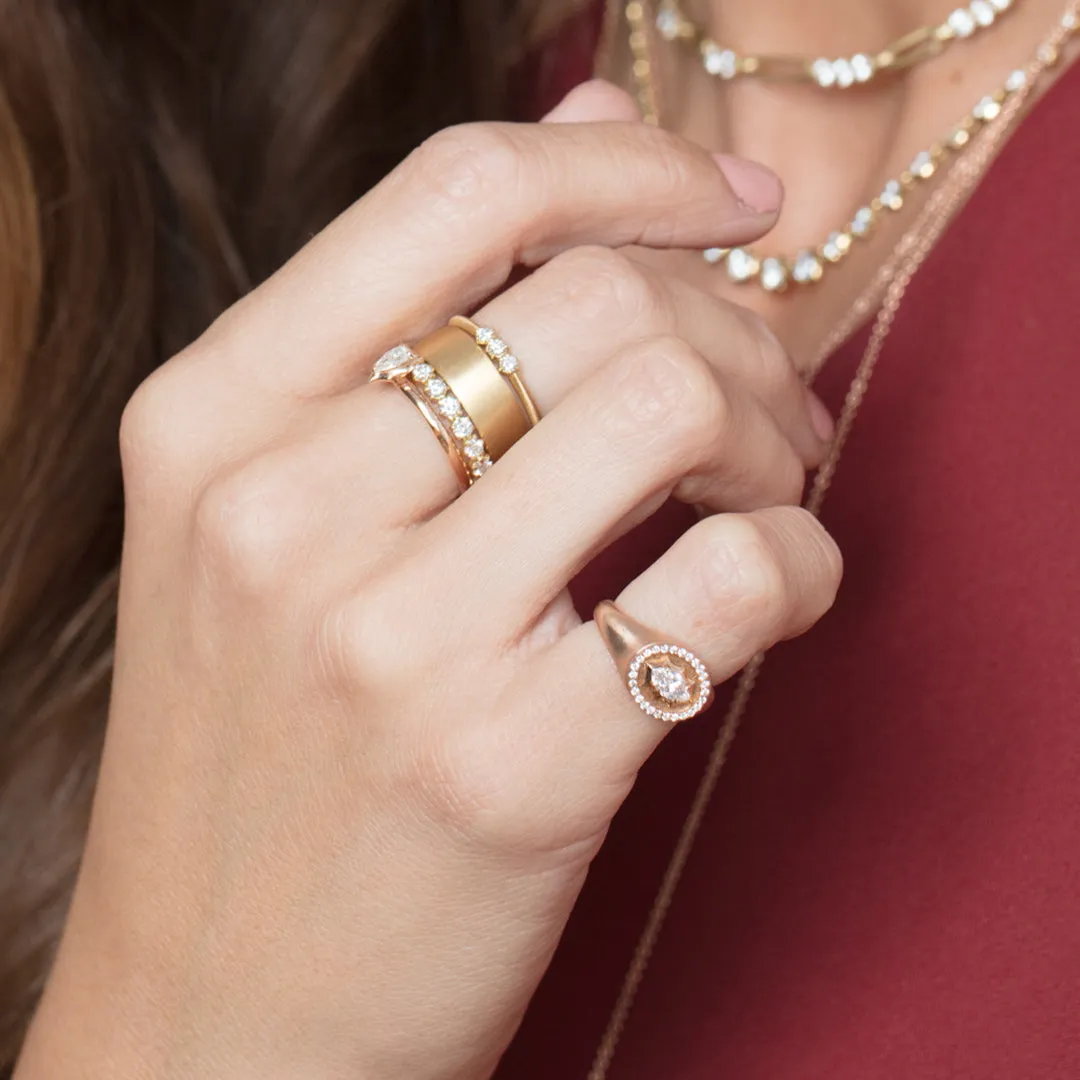 Maverick Gold Signet Ring, Sale