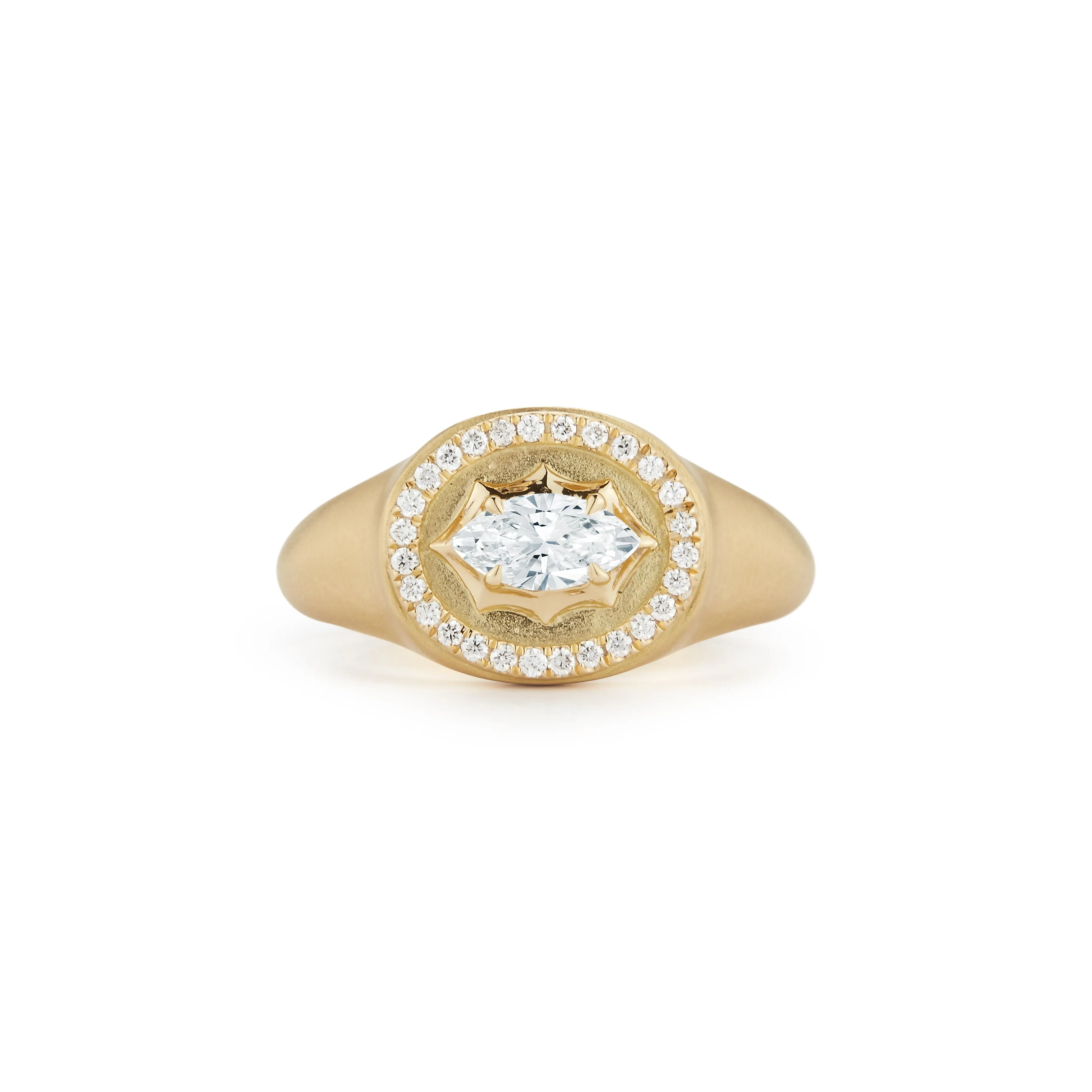 Maverick Gold Signet Ring, Sale