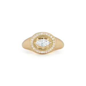 Maverick Gold Signet Ring, Sale