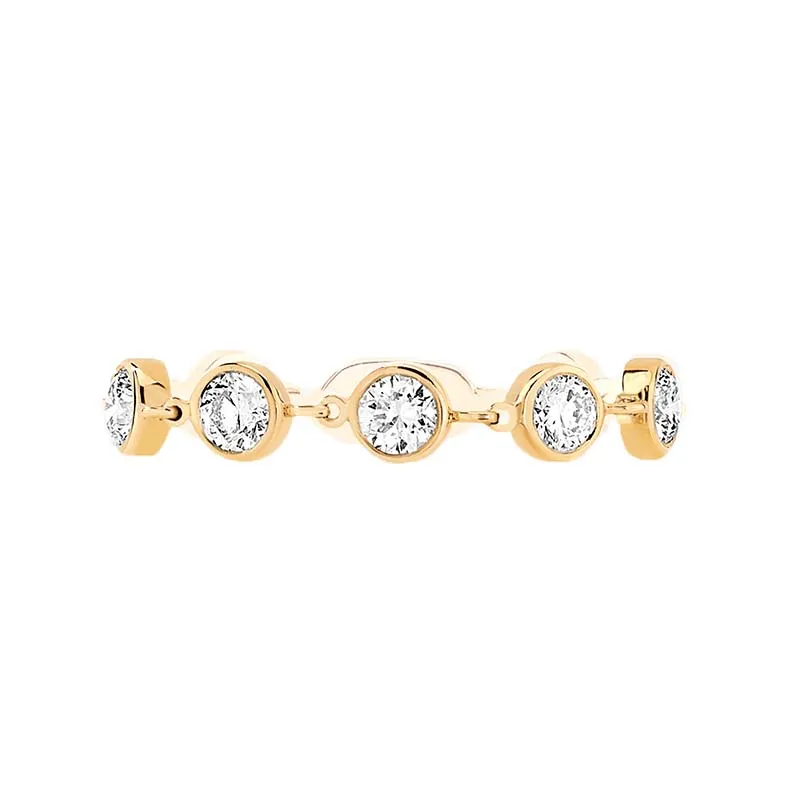 Messika D-Vibes 18ct Yellow Gold Diamond Ring