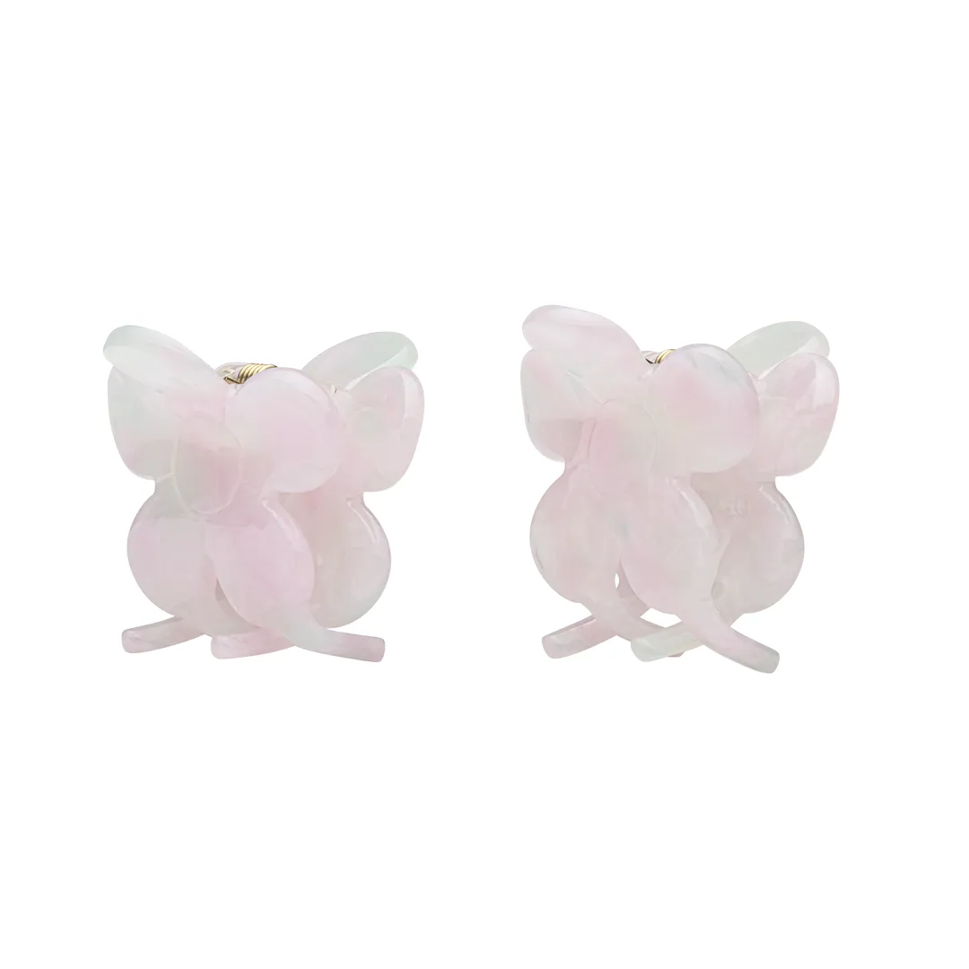 MINI FLOWER CLIPS LILAC