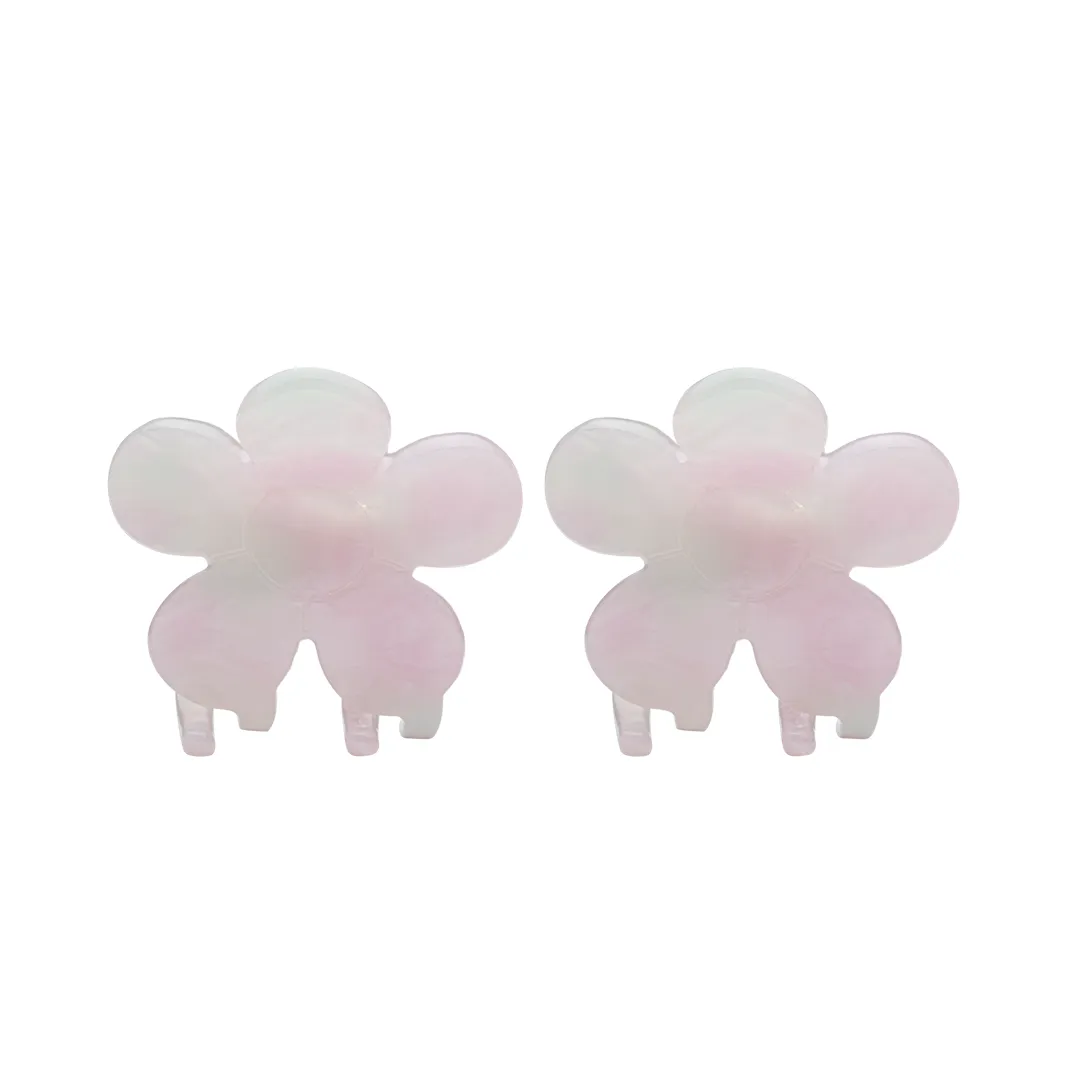 MINI FLOWER CLIPS LILAC