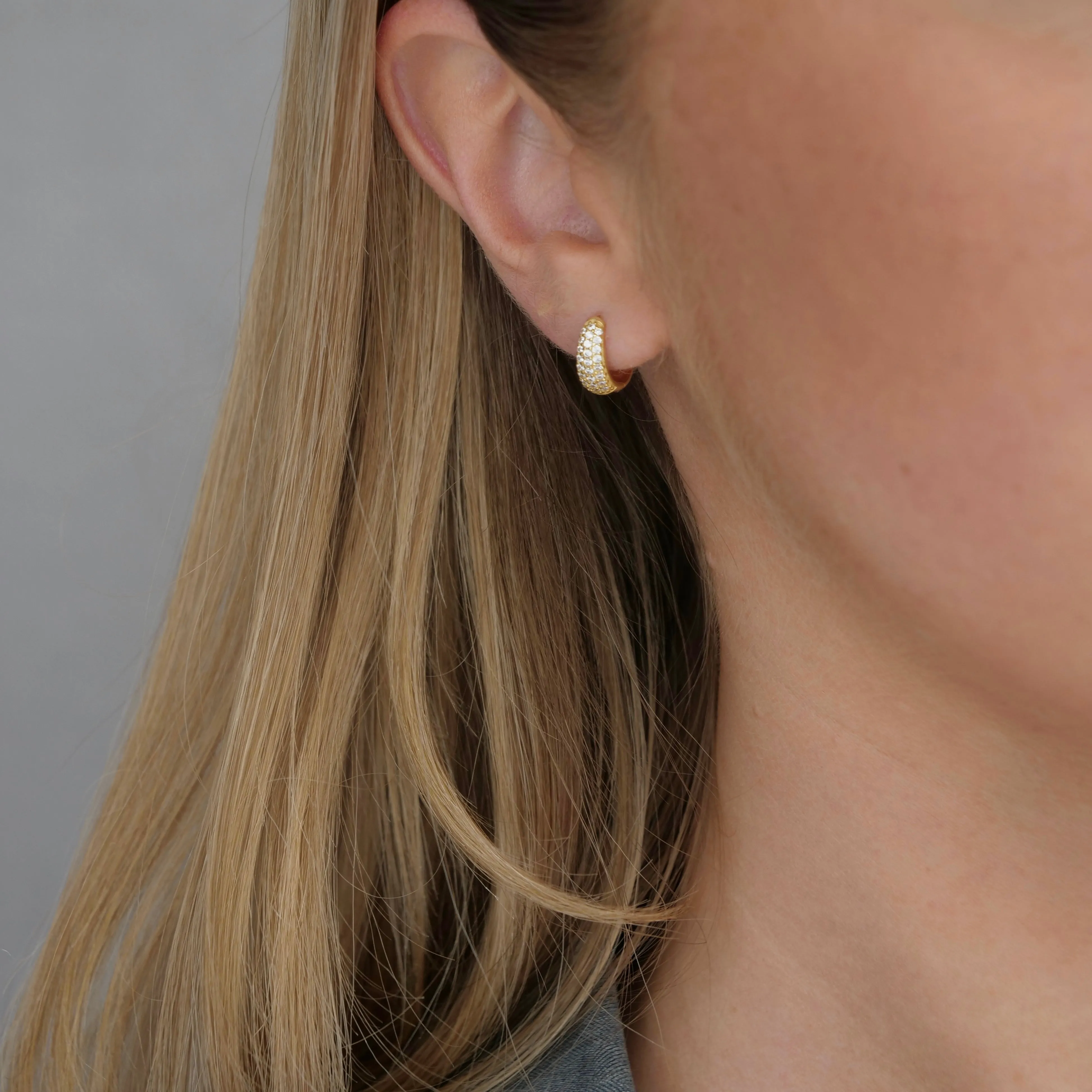 MINI PAV?? EARRINGS Gold
