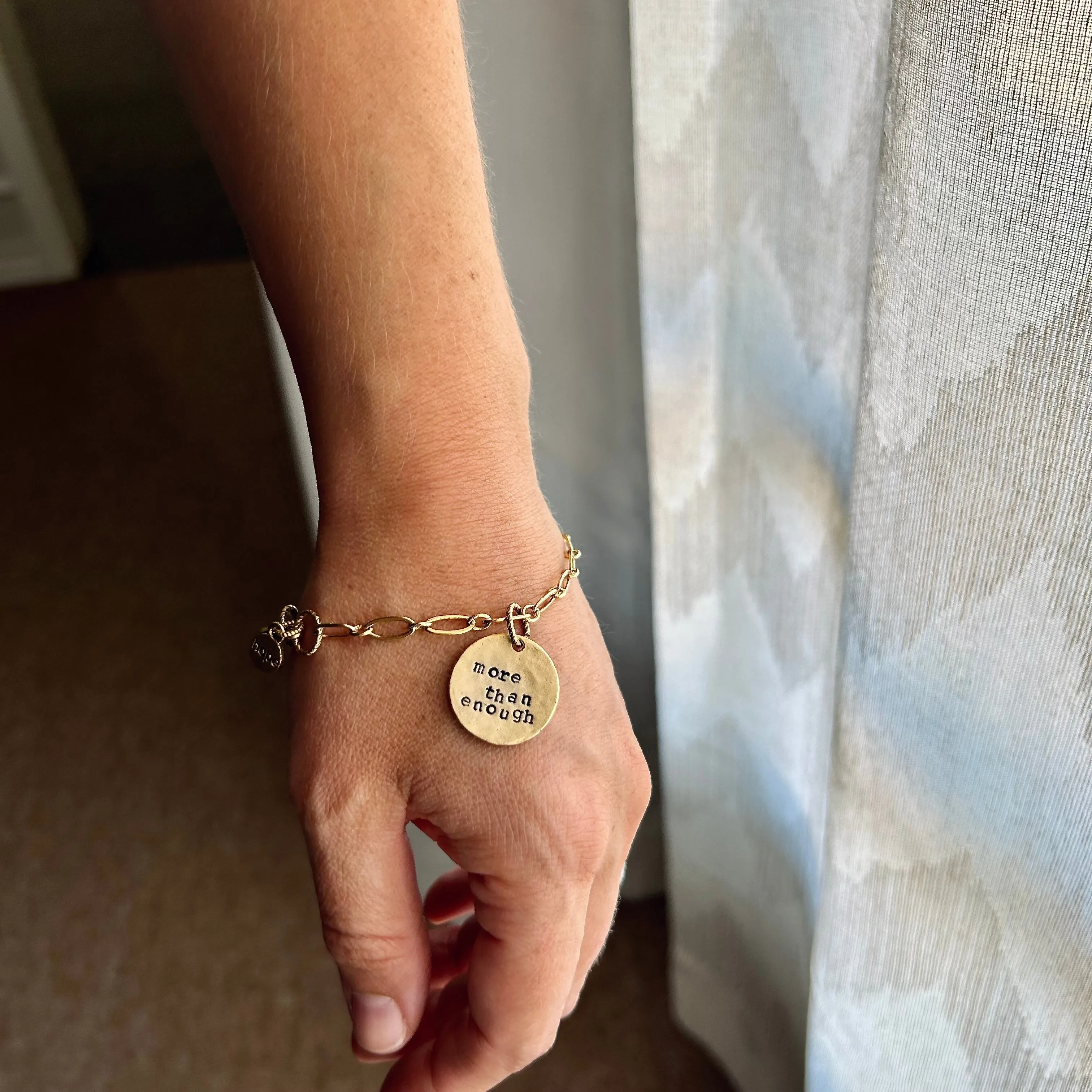 More Than Enough Oval Bracelet