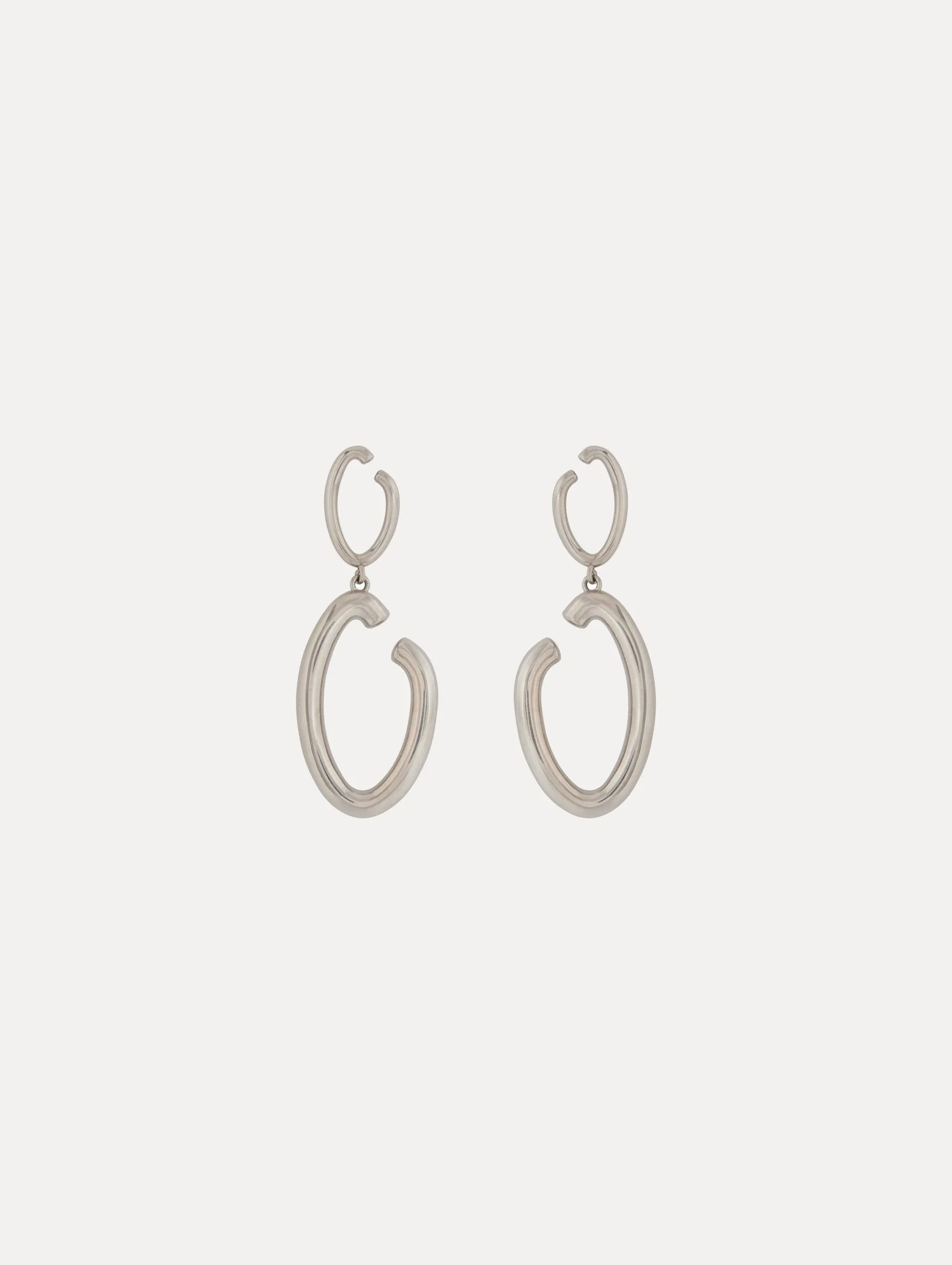O Drop Earrings