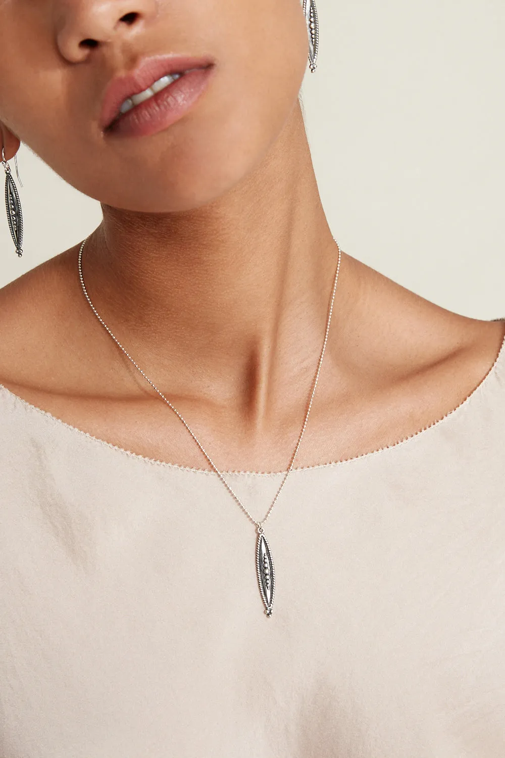 Odessa Necklace Silver