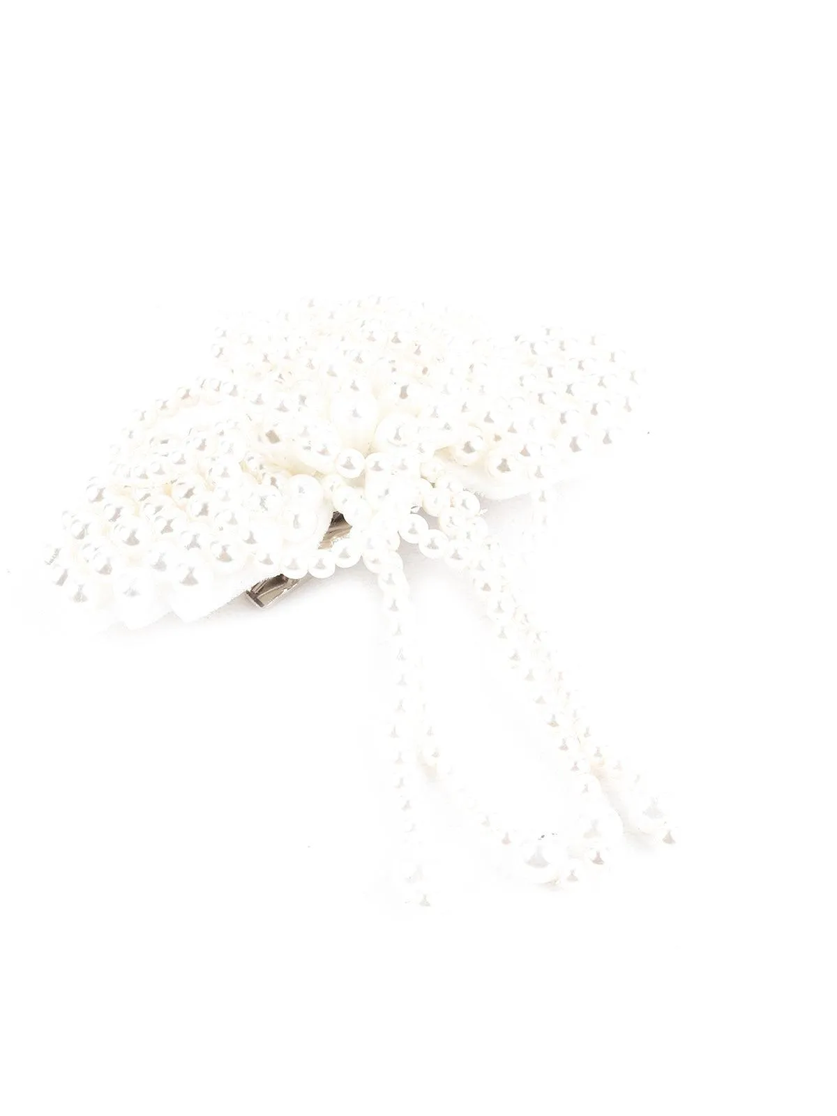 Odette Women Black Metal Brooch