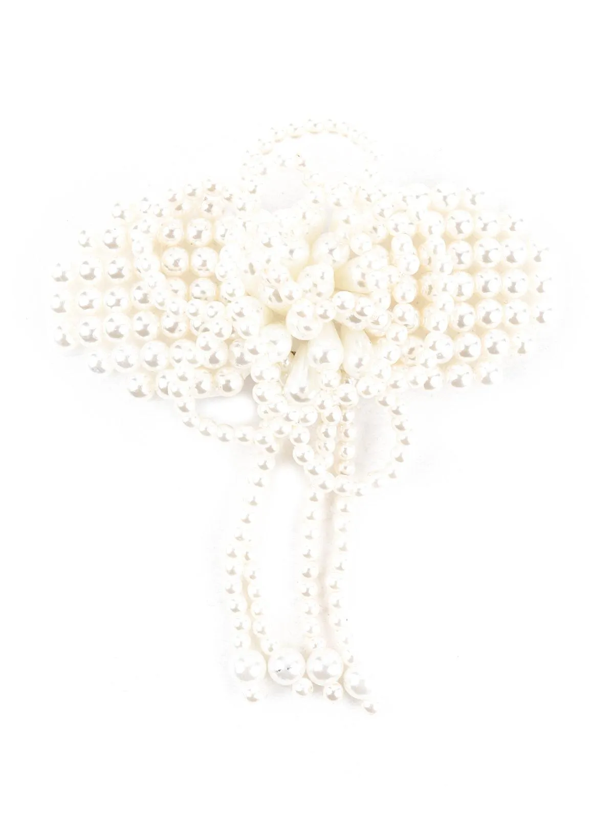 Odette Women Black Metal Brooch