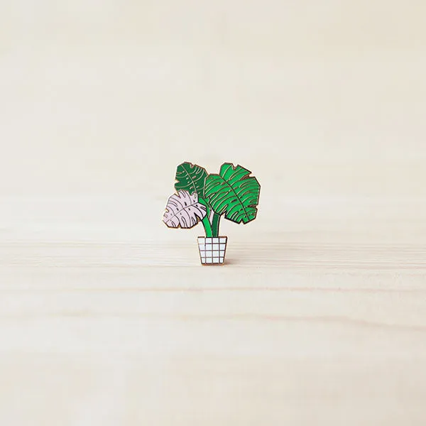 Origami Pin ?C Monstera