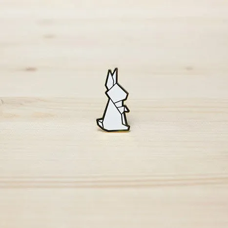 Origami Pin ?C Rabbit