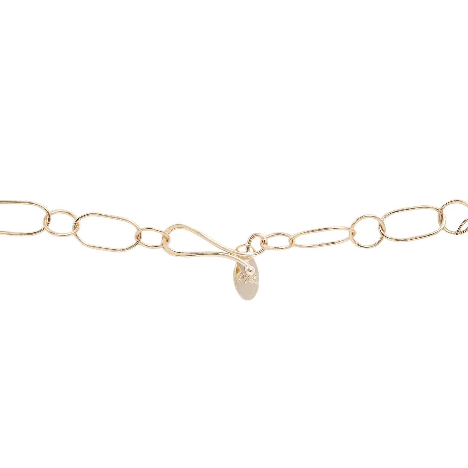 Oval and Round Chain Bracelet