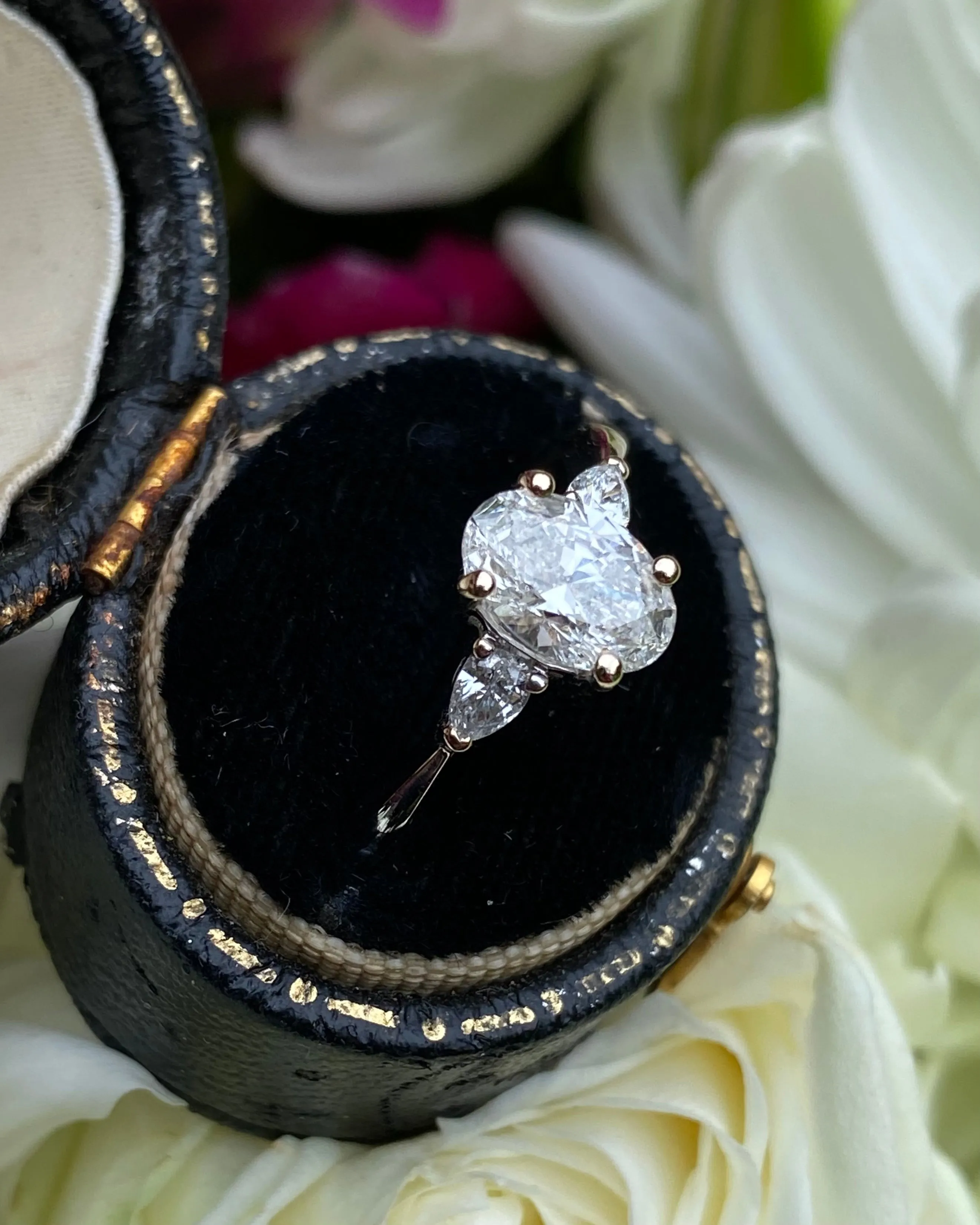 Oval Cut GIA Certified Diamond Solitaire Platinum Ring 1.22ct