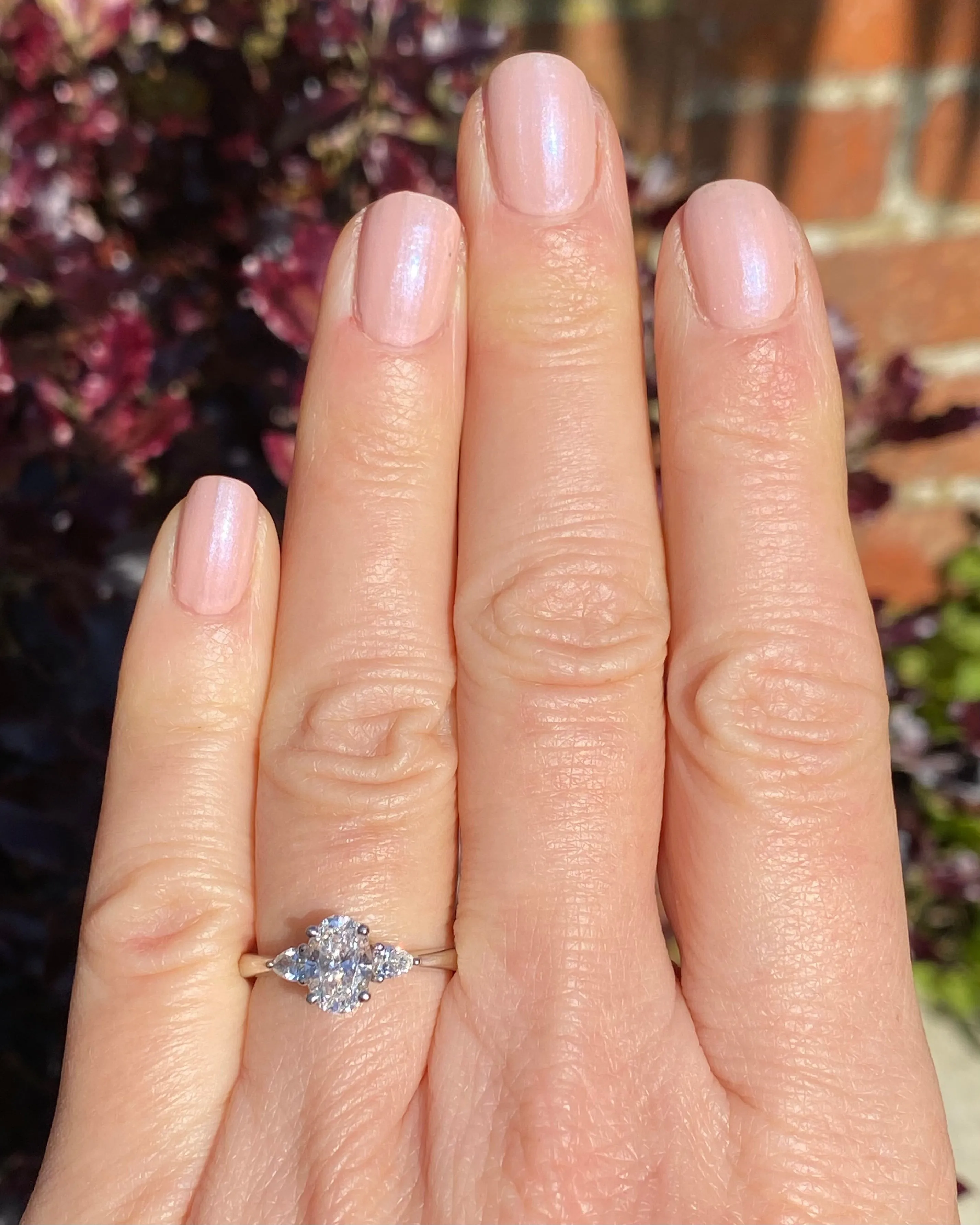 Oval Cut GIA Certified Diamond Solitaire Platinum Ring 1.22ct