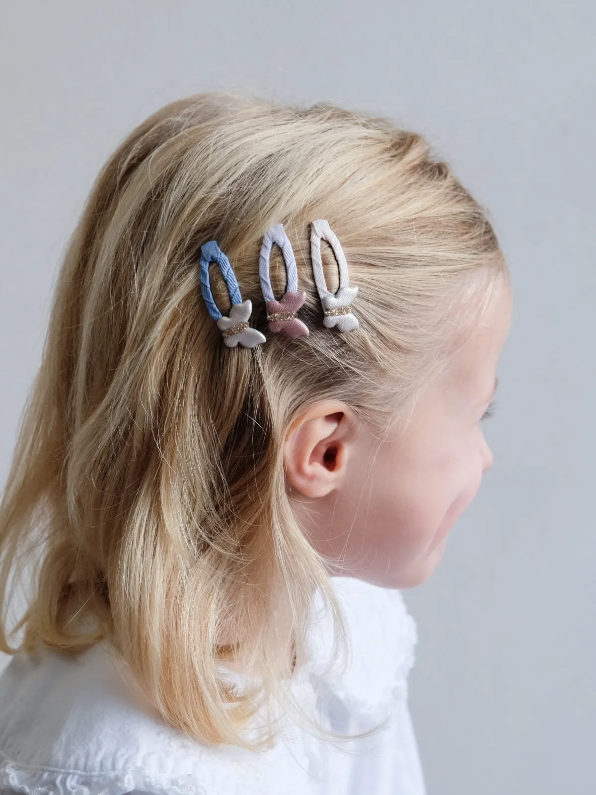 Pastel Butterfly Mini Clips