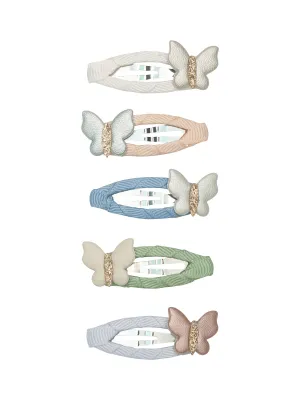 Pastel Butterfly Mini Clips