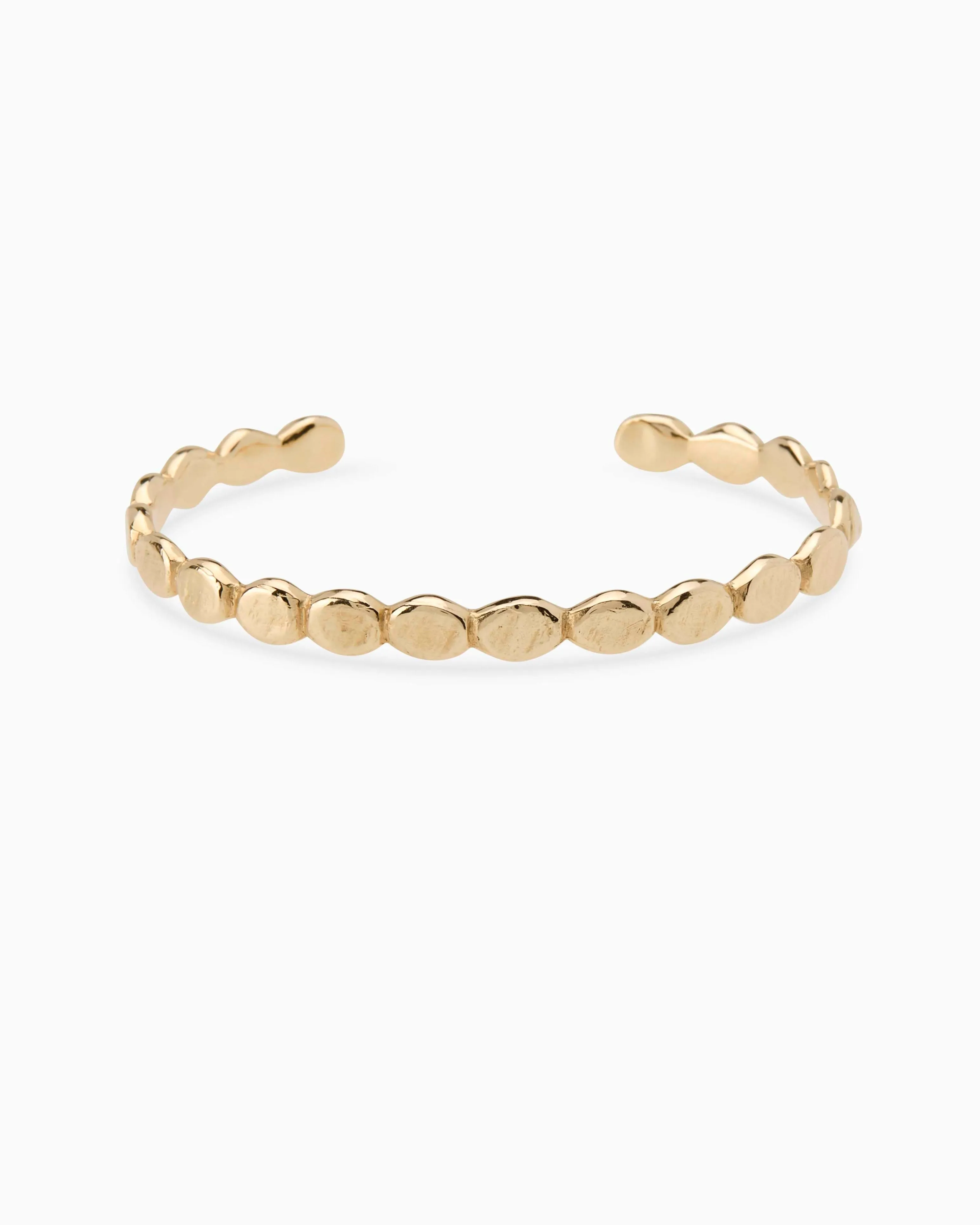 Pebble Cuff |Yellow Gold