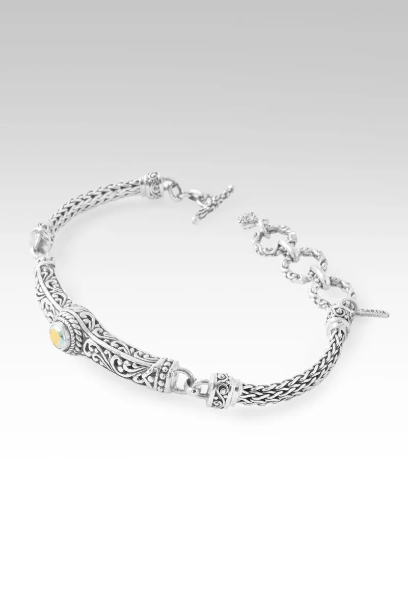 Pure Joy Bracelet? in Mercury Mist? Mystic Topaz