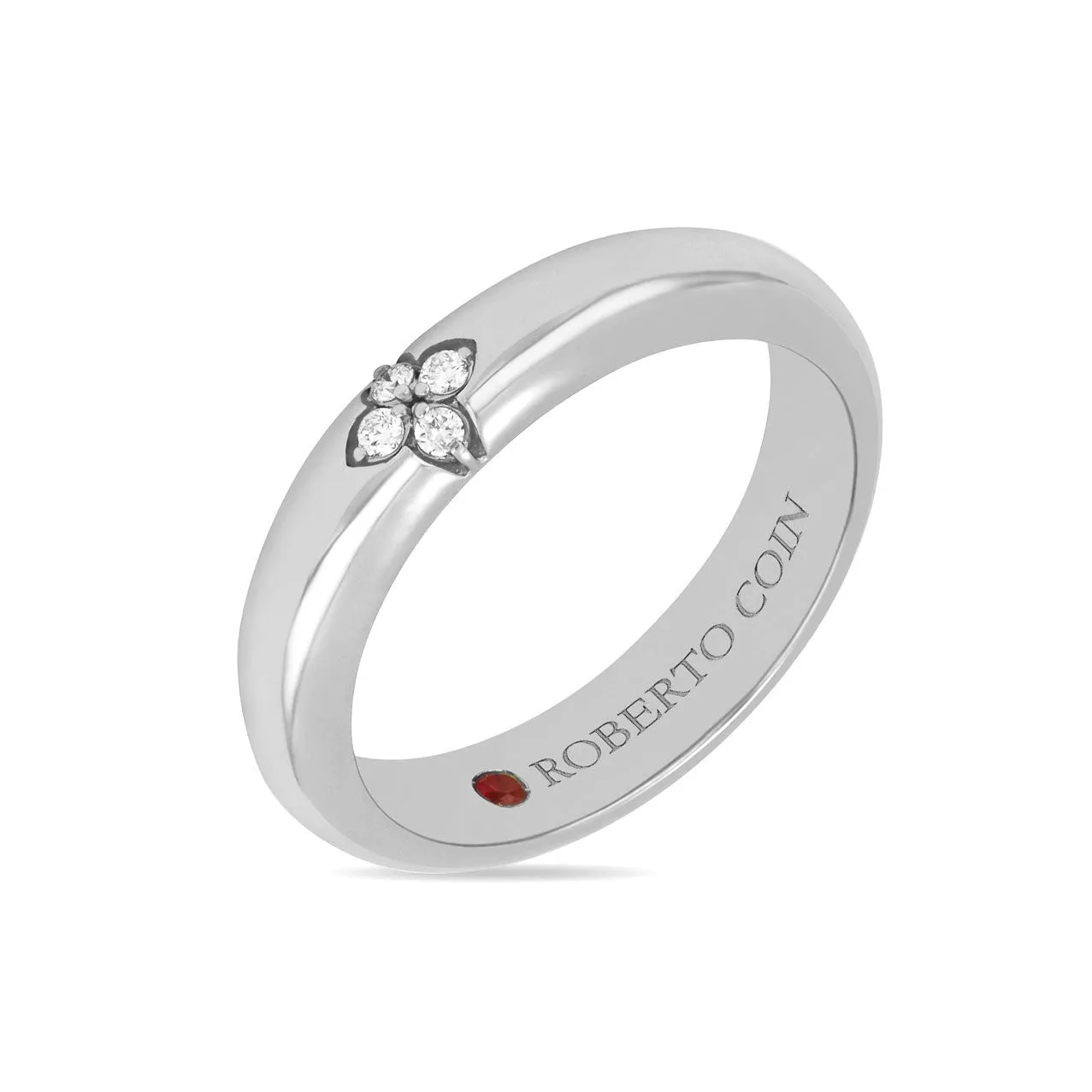 Roberto Coin Love in Verona 18ct White Gold Diamond Ring
