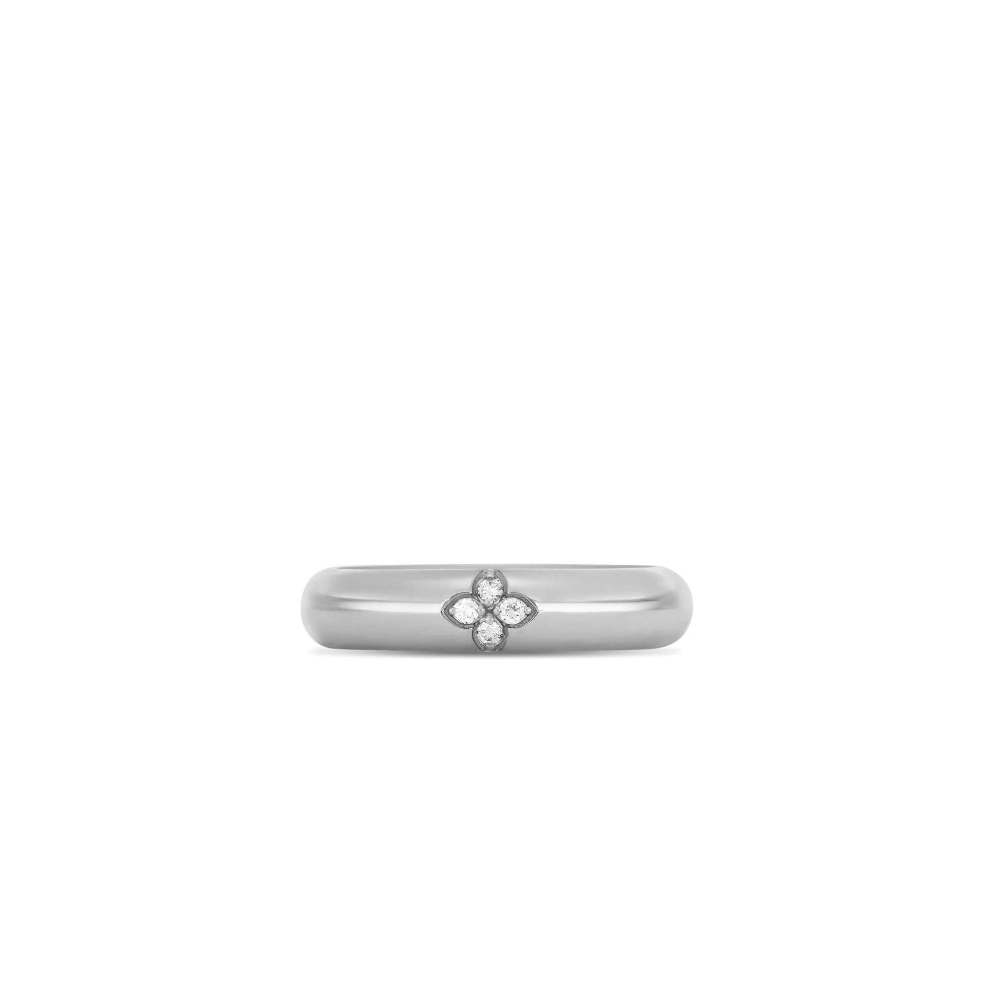 Roberto Coin Love in Verona 18ct White Gold Diamond Ring