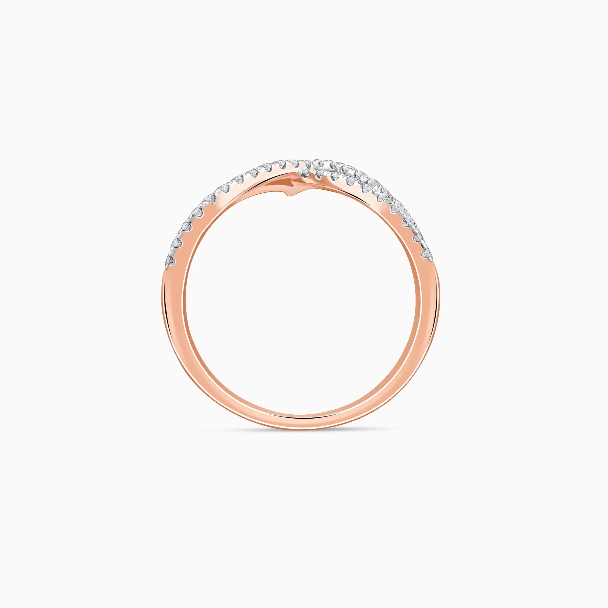 Rose Gold Virtue Diamond Vanki Ring