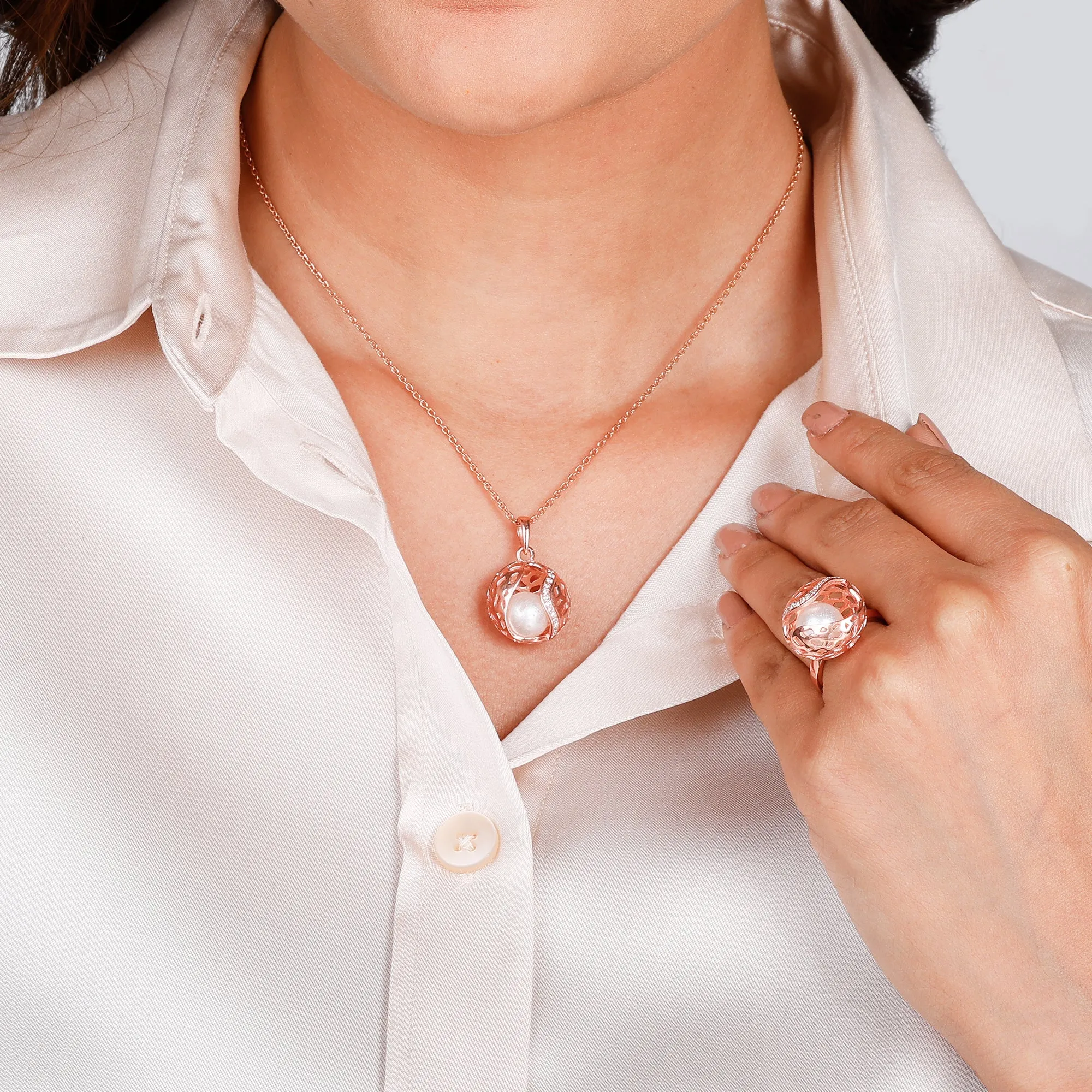 Rose Gold Warm Embrace Set