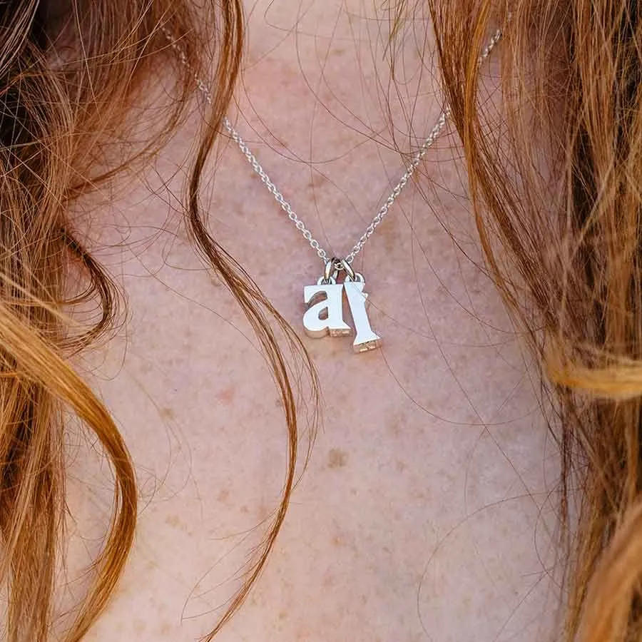 Seed c Silver Necklace