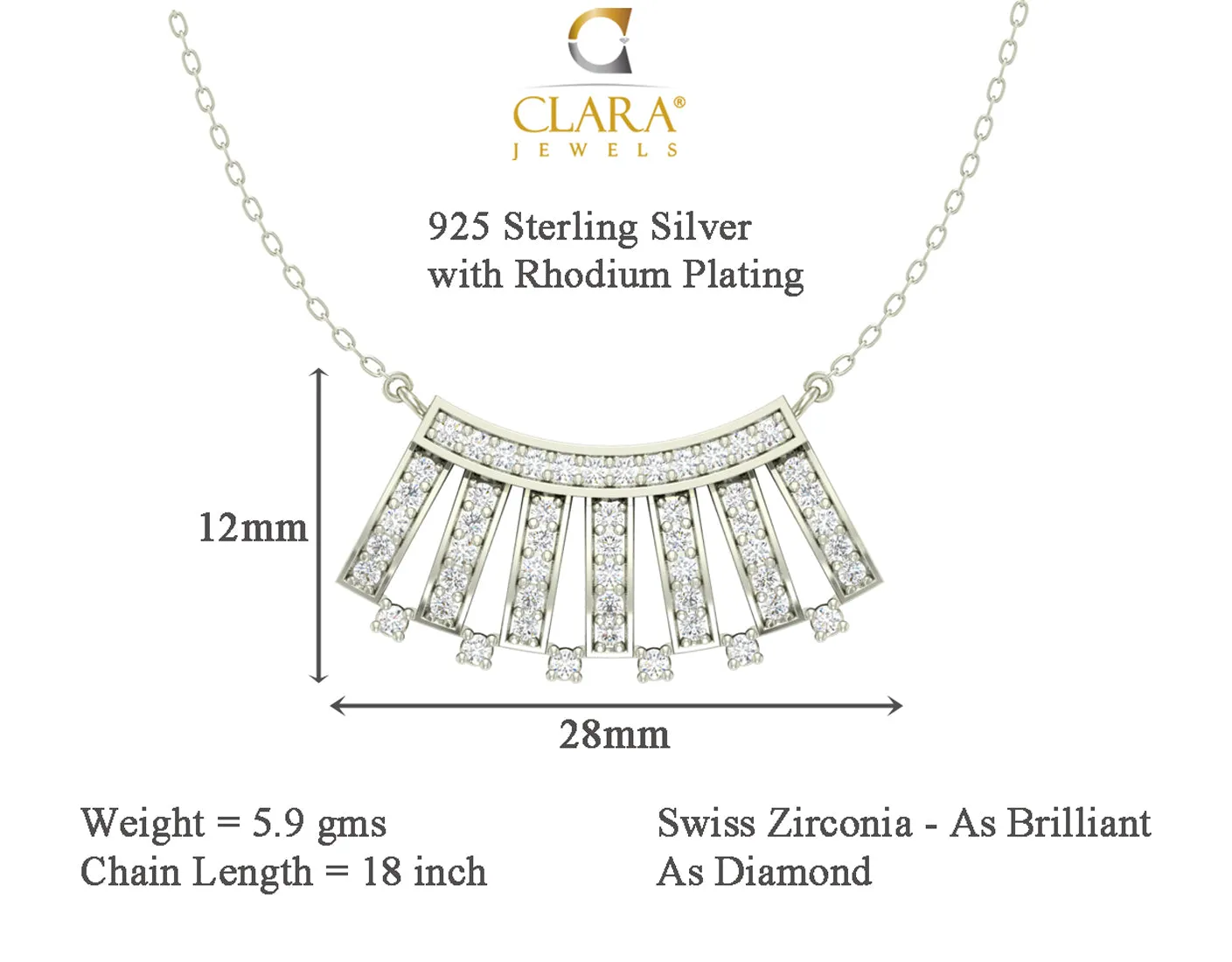 Silver Ayla Jewellery Set