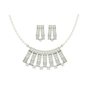 Silver Ayla Jewellery Set