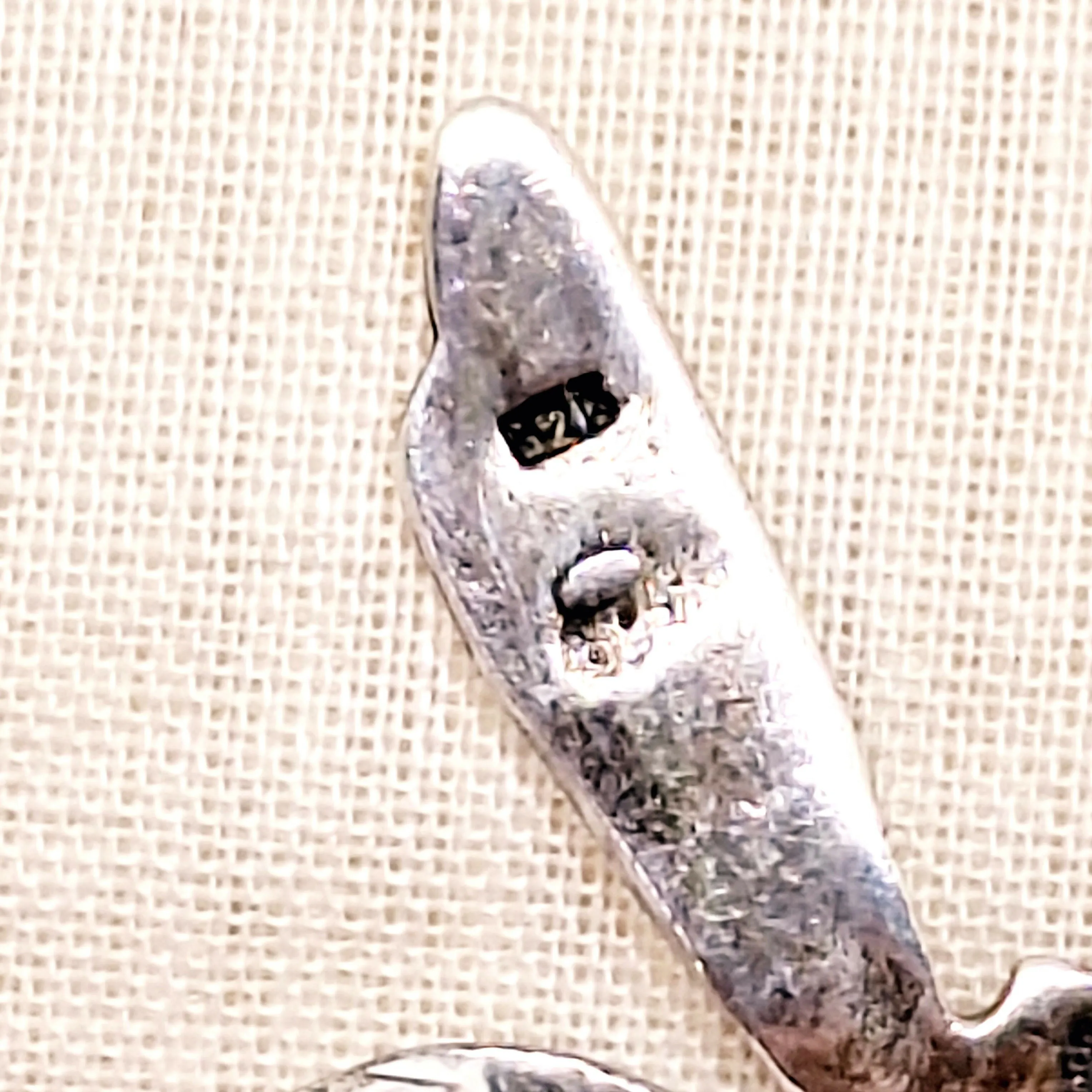 Silver Fairy Brooch