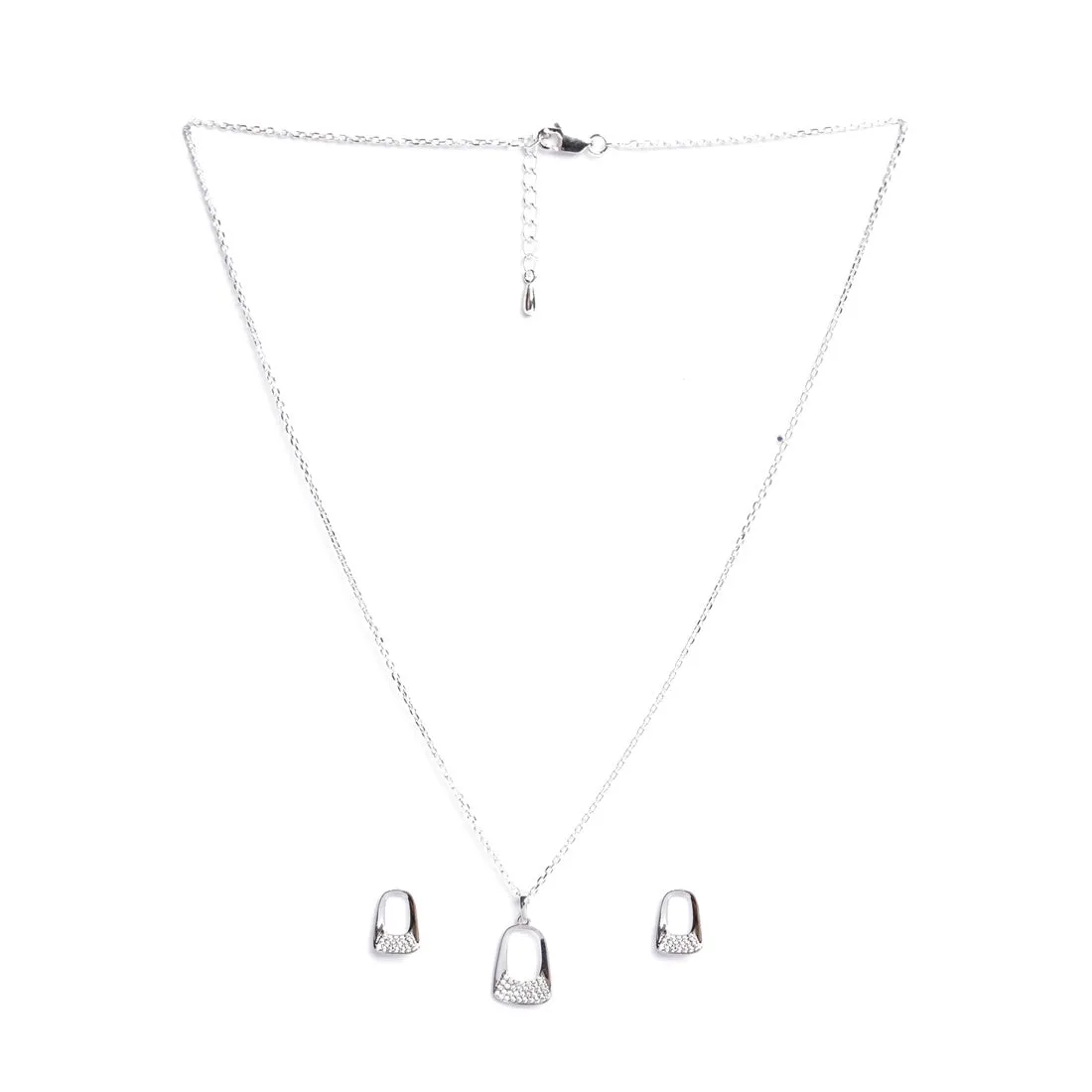 Silver Gemma Jewellery Set