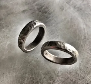 Silver hammered band