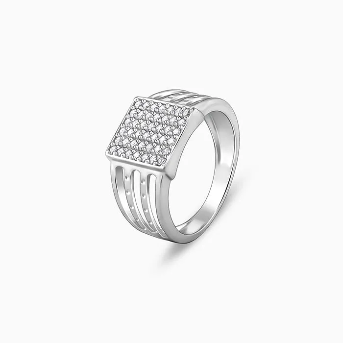 Silver Plethoric Ring For Him