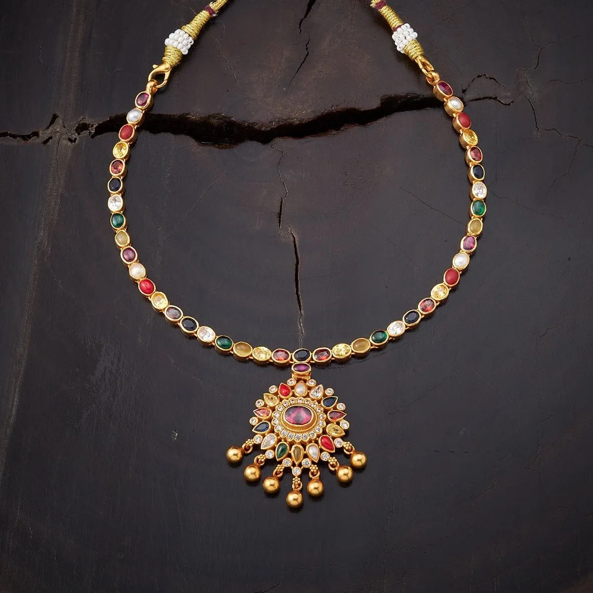 Silver Temple Necklace 146319