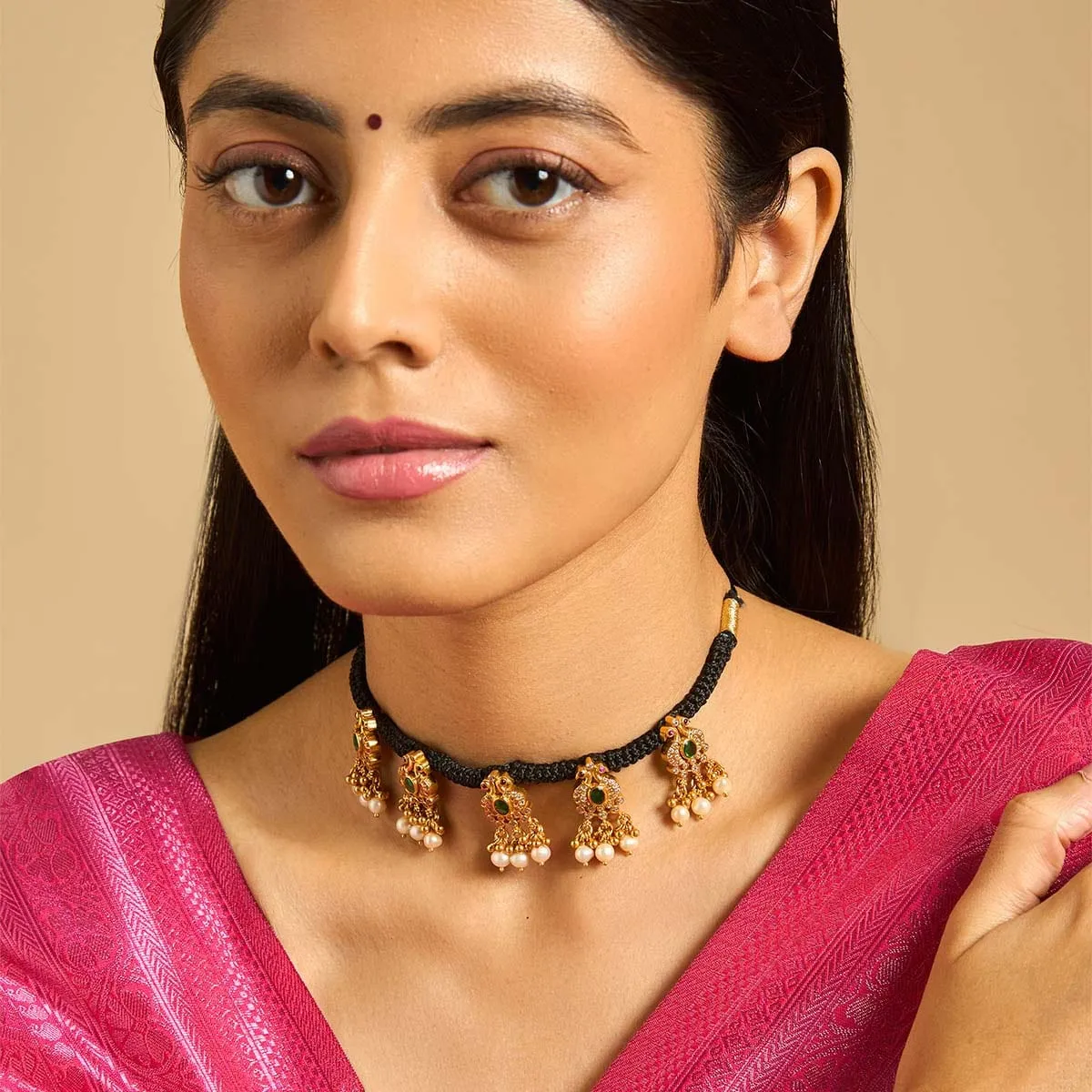 Silver Temple Necklace 172597