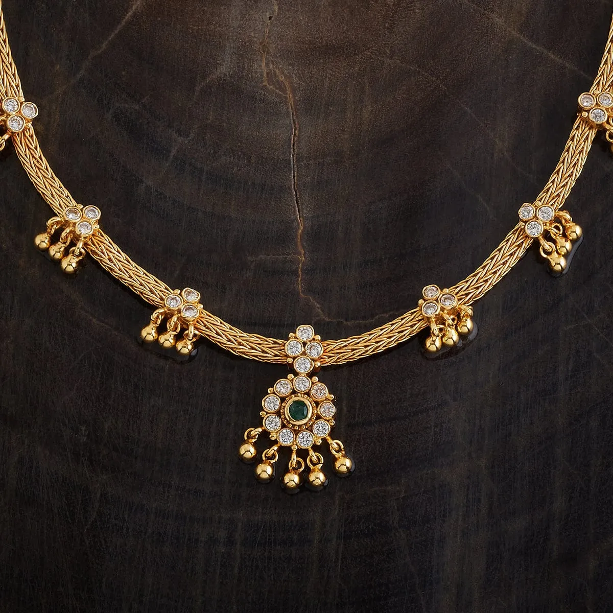 Silver Temple Necklace 174116
