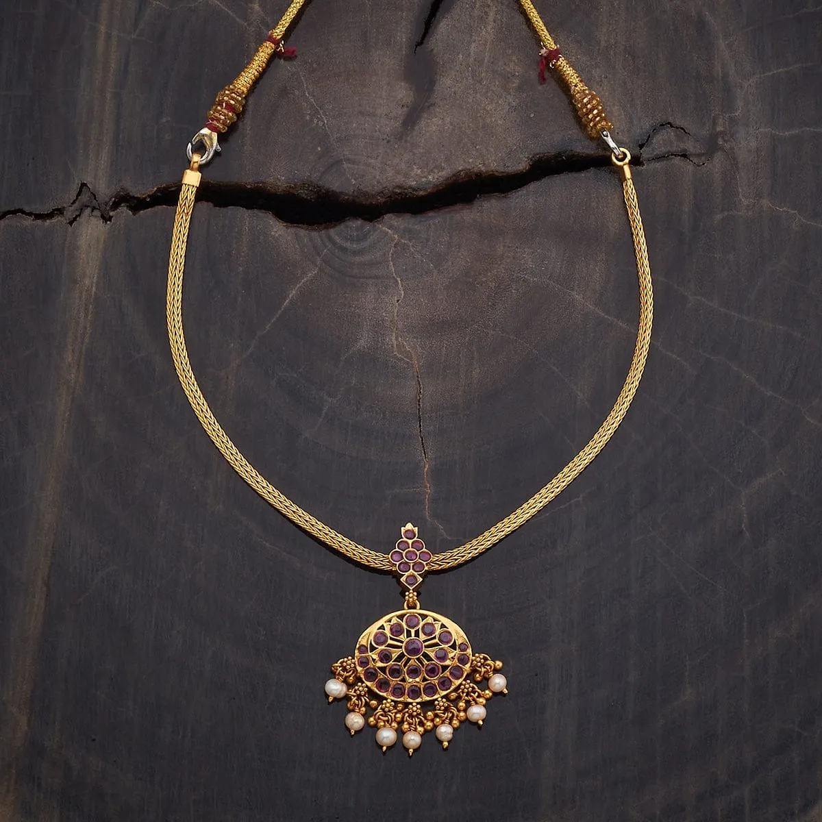 Silver Temple Necklace 177330