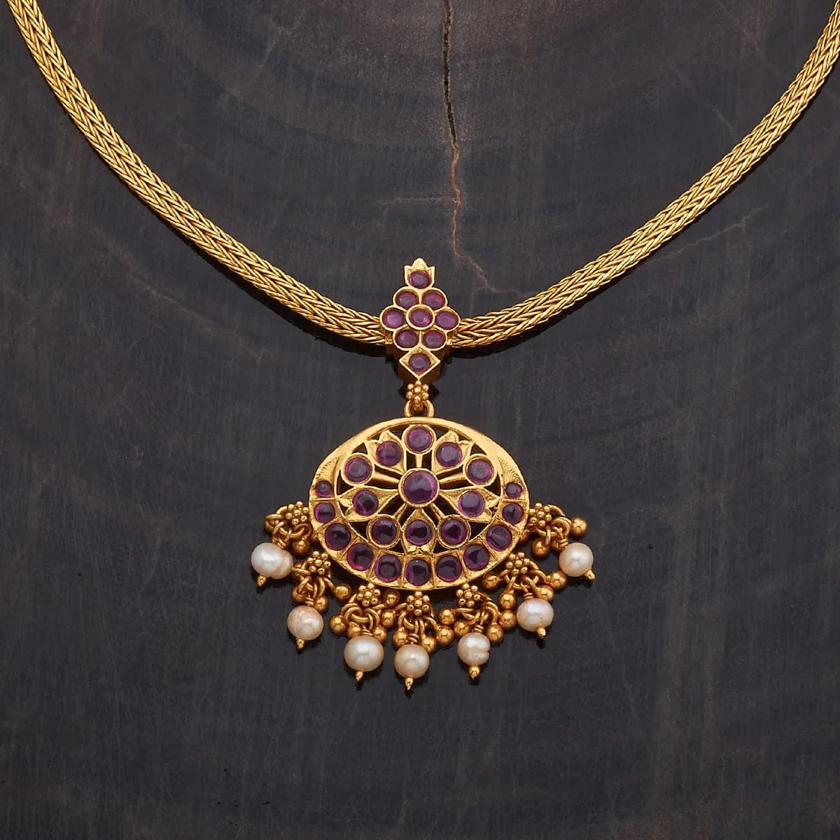 Silver Temple Necklace 177330