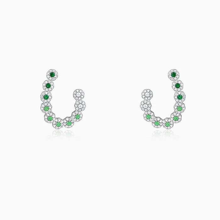 Silver Verde Muse Earrings