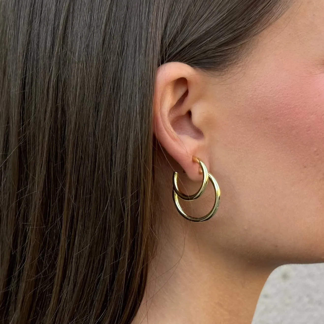 SMALL HOOPS EARRINGS Gold