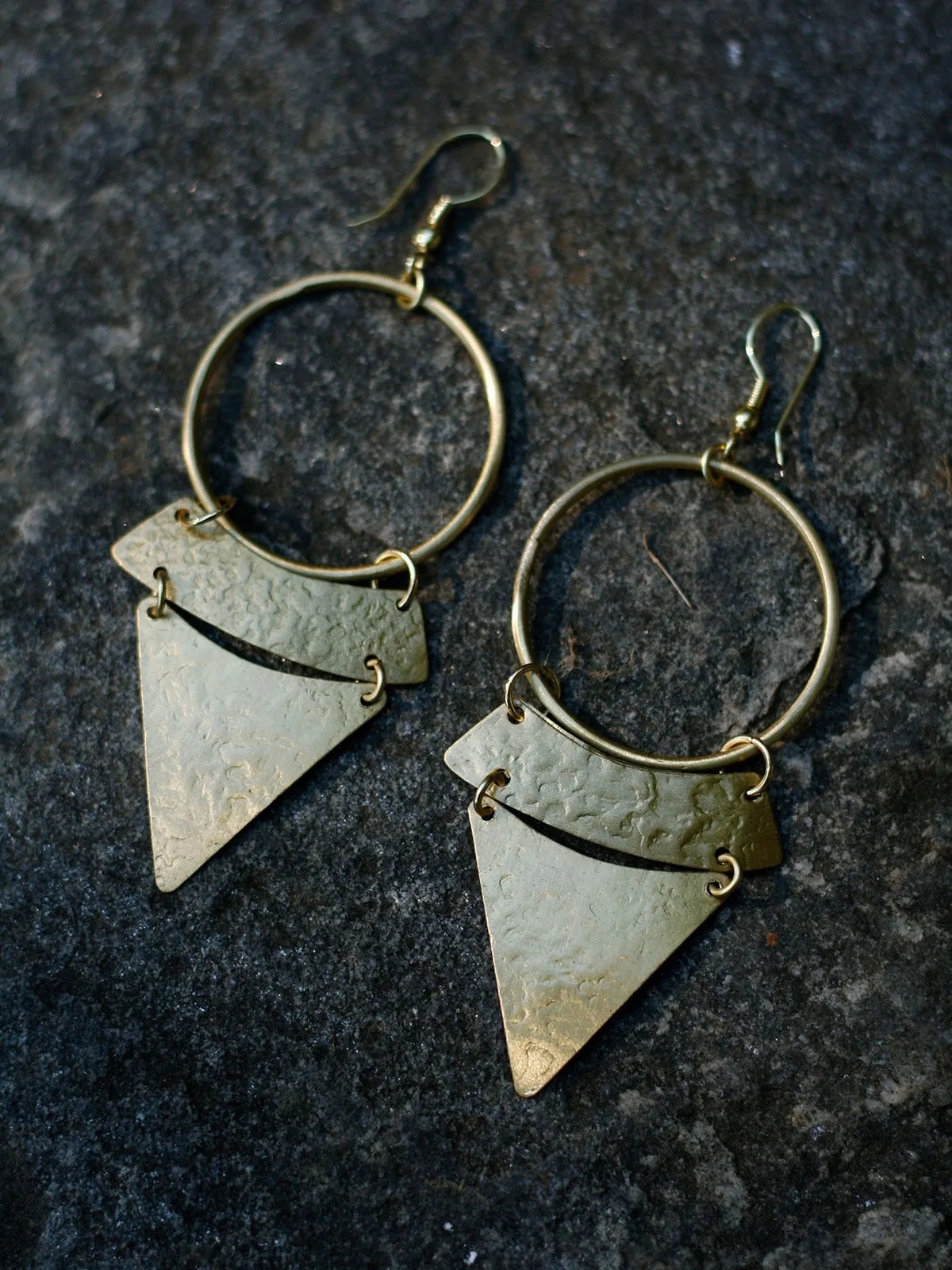 Stacked Sunra Earrings Gold